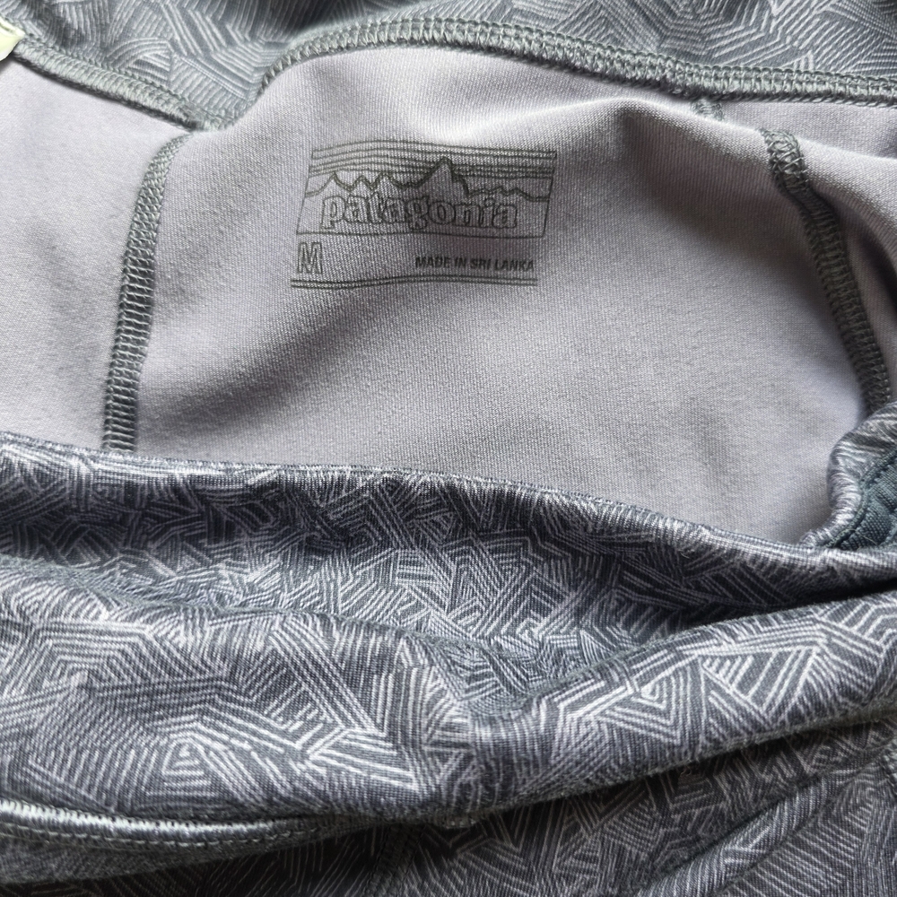 Gray Patterned Leggings - image 3